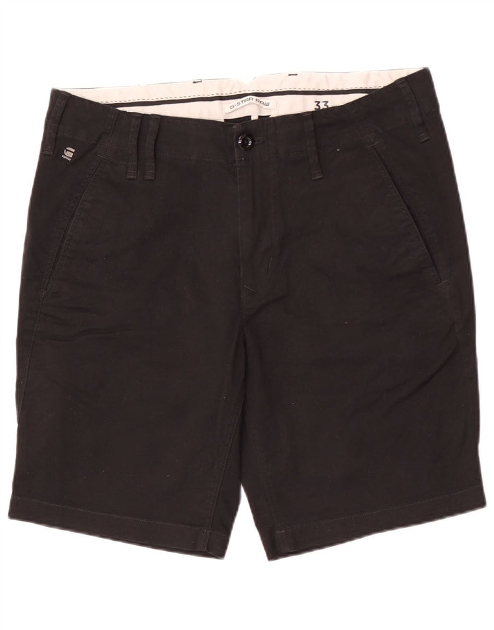 G-Star Short Chino Homme W33 Coton Noir Moyen