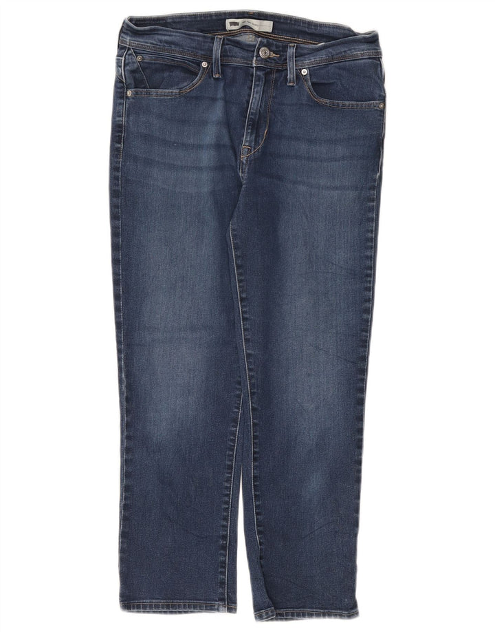 LEVI'S Jean Skinny Taille Mi-Haute Femme W30 L25 Bleu Coton