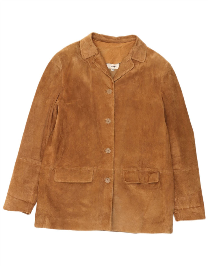 Conbipel Veste Femme Free Heron Daim IT 42 Cuir Marron Moyen