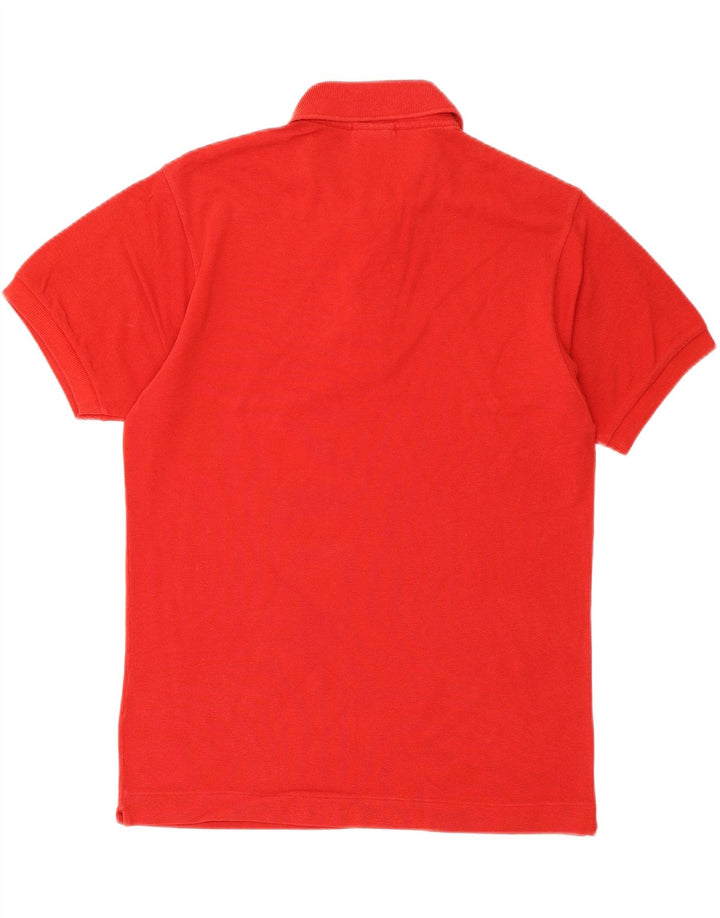 LACOSTE Mens Polo Shirt Size 3 Small Red Cotton Vintage Lacoste and Second-Hand Lacoste from Messina Hembry 
