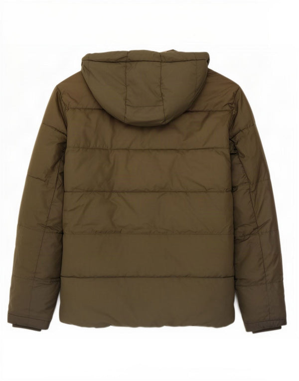 Jack & Jones Veste matelassée à capuche pour homme UK 42 XL Kaki Polyester