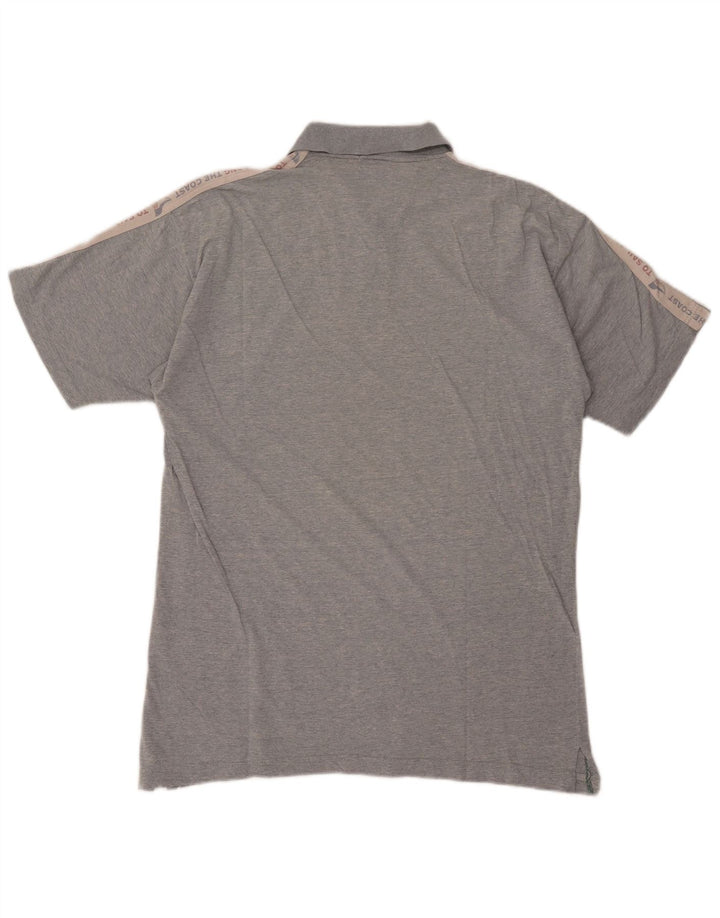 Mc Crae's Polo Graphique Homme XL Gris Coton