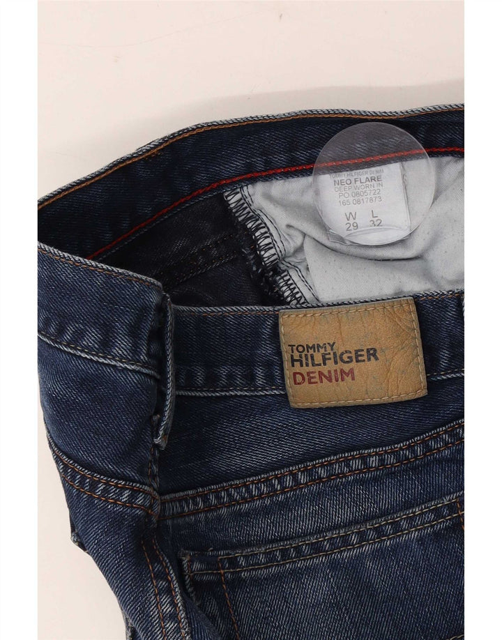 Tommy Hilfiger Jean évasé femme W29 L32 bleu coton