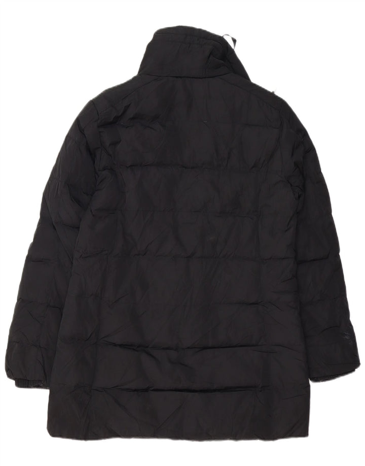 Michael Kors Manteau rembourré surdimensionné pour femme UK 10 Petit Noir Polyester