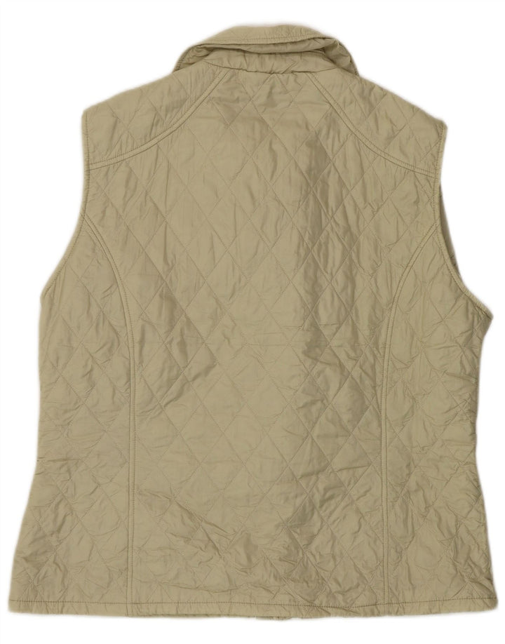 Barbour Gilet matelassé pour femme UK 18 XL en polyamide blanc cassé
