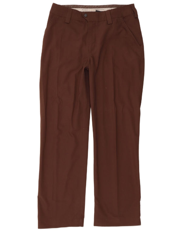 Nike Pantalon cargo droit de golf coupe décontractée pour homme W32 L31 Marron Polyester