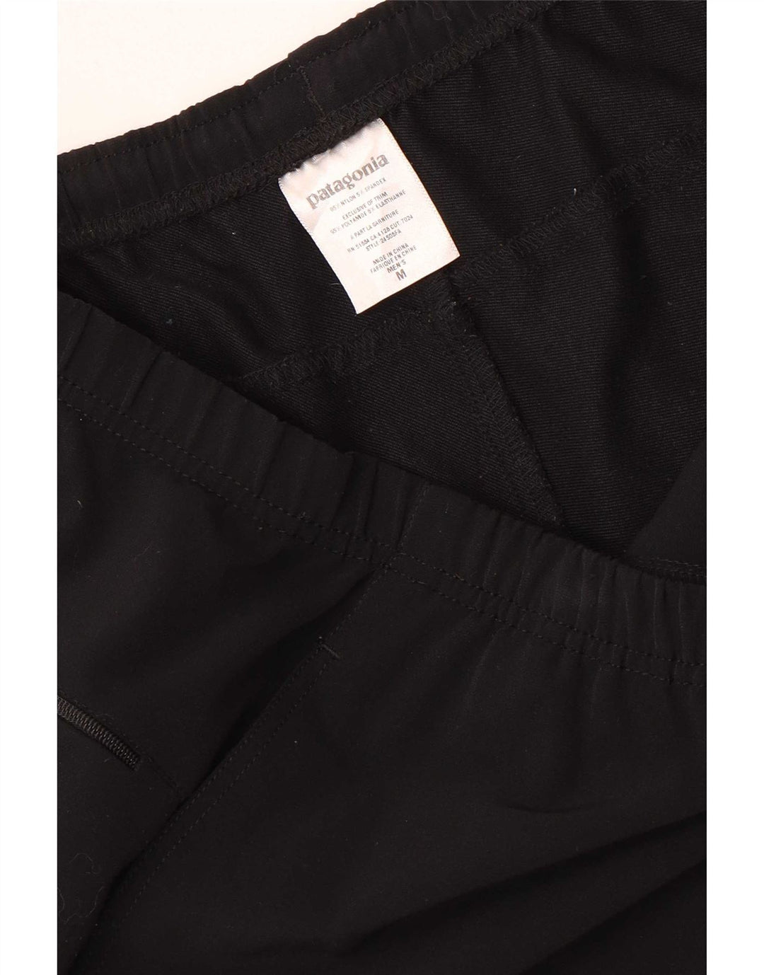 Patagonia Pantalon Cargo Droit Homme Moyen W32 L32 Nylon Noir