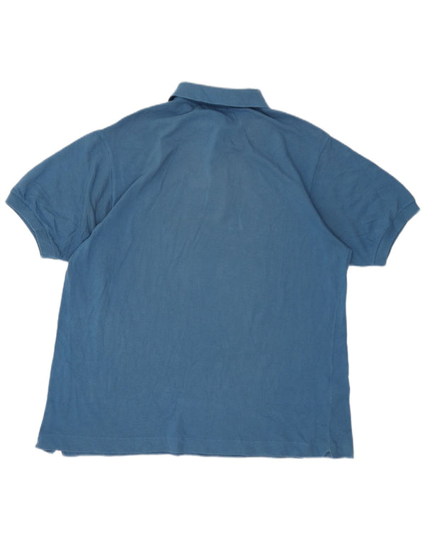 Lacoste Polo Homme Taille 7 2XL Bleu Coton