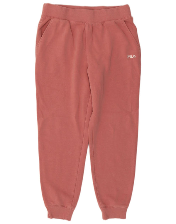 Fila Pantalon de survêtement pour femme Joggers UK 14 Large Rose Coton