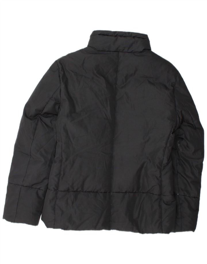 SISLEY Veste matelassée pour femme UK 44 Medium Noir Polyester