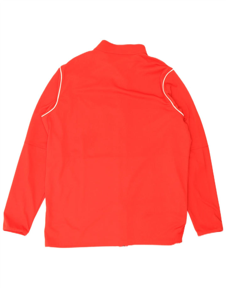 Nike Hommes Dri Fit Graphic Survêtement Top Veste XL Rouge Polyester