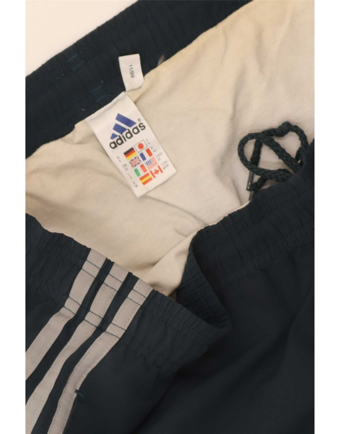 Adidas Short de sport pour homme Bleu marine moyen Polychlorid