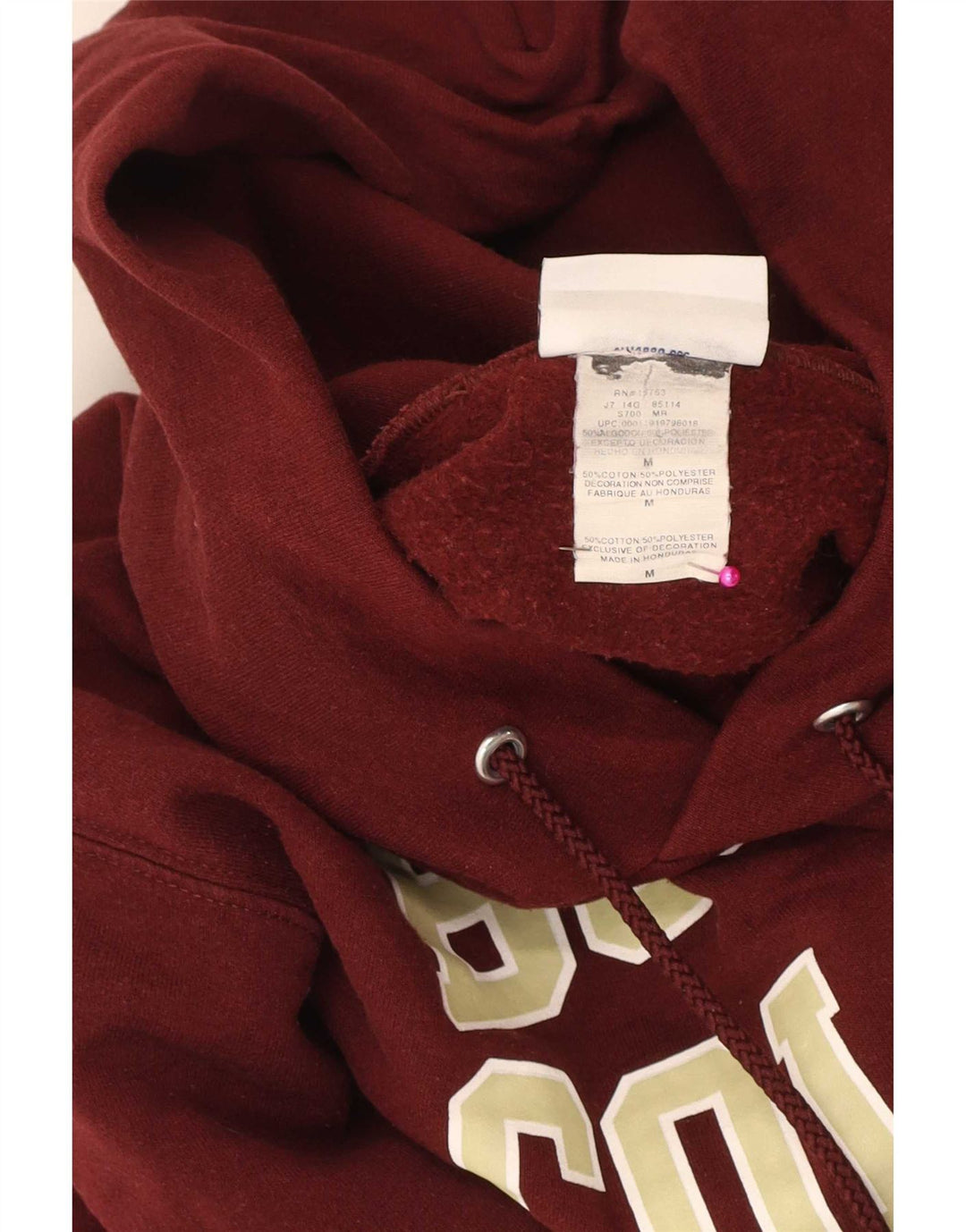 Champion Pull à capuche graphique coupe régulière pour homme Marron moyen College