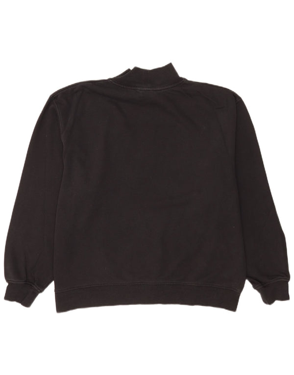 Oceansapart Sweat-shirt pour homme en coton noir moyen