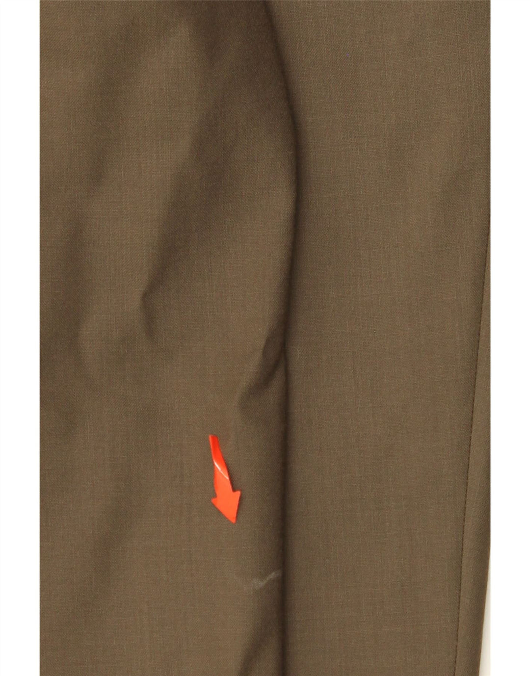 RALPH LAUREN Pantalon de costume à chevilles confort total pour homme W42 L32 Laine kaki