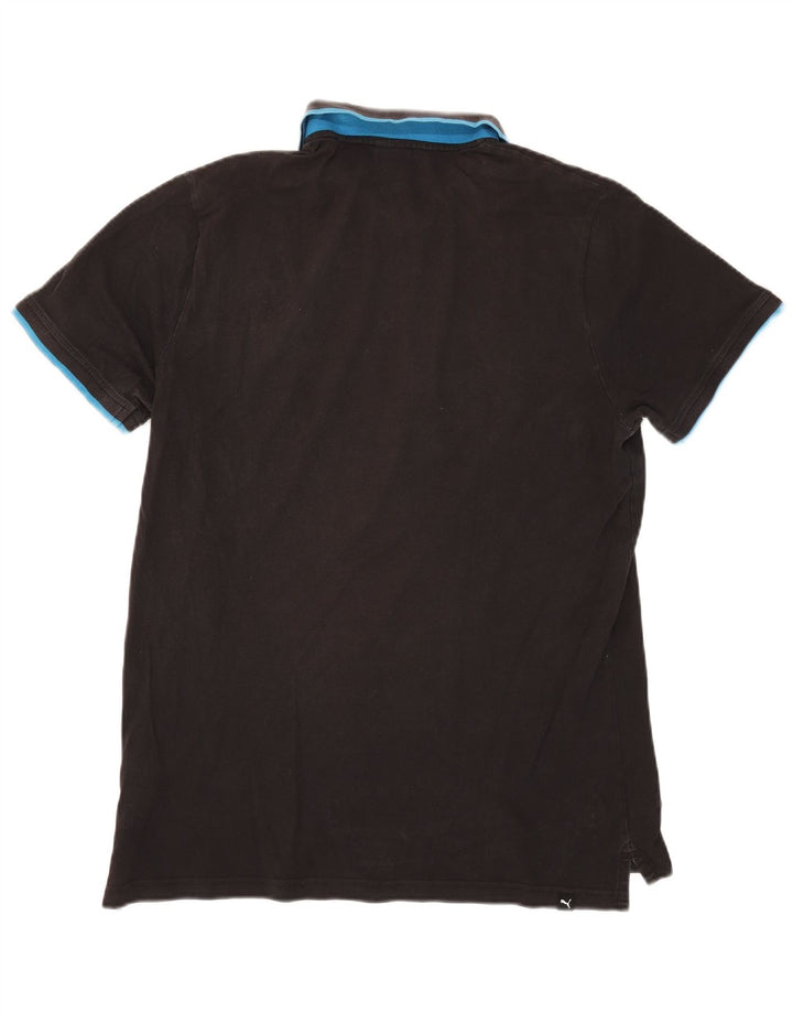 Puma Polo Homme XL Noir Coton