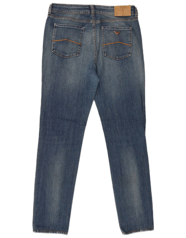 Armani Femme Jean Slim W33 L29 Bleu Coton