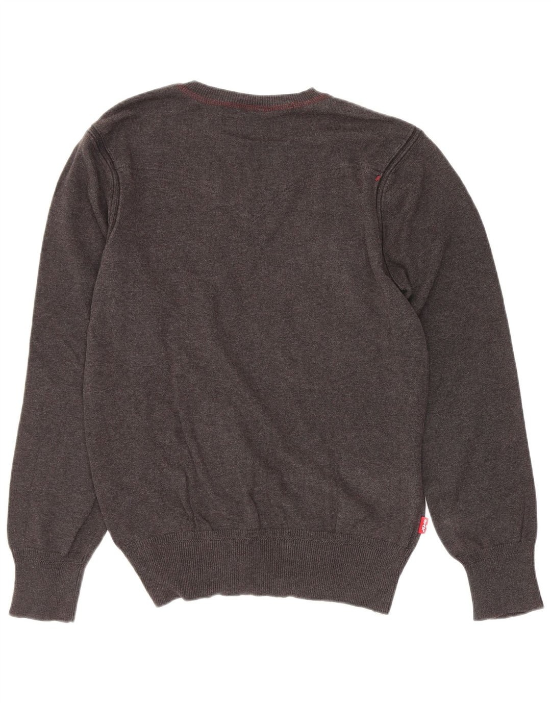 Levi's Pull Col V Homme Petit Gris Coton