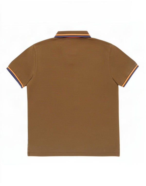 Kappa Polo Homme XL Kaki Coton