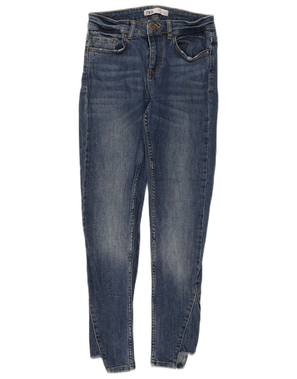Zara Jean skinny femme EU 34 2XS W24 L26 Bleu