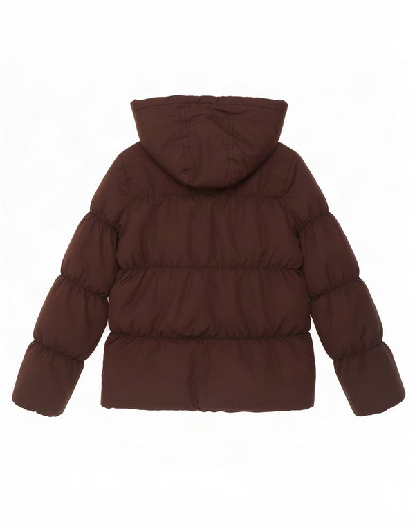 Gap Veste matelassée à capuche pour femme UK 10 Small Noir