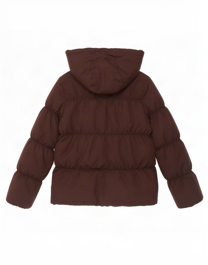 Gap Veste matelassée à capuche pour femme UK 10 Small Noir