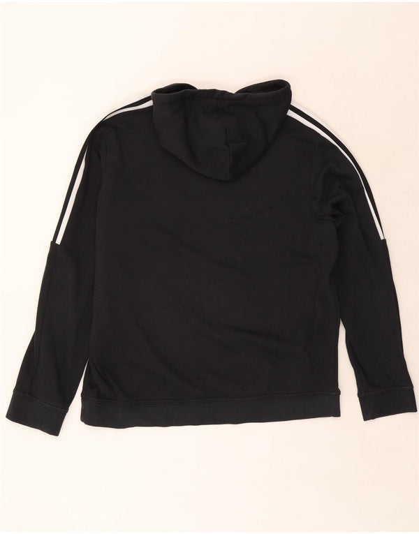 Adidas Pull à capuche pour homme XL Noir Coton