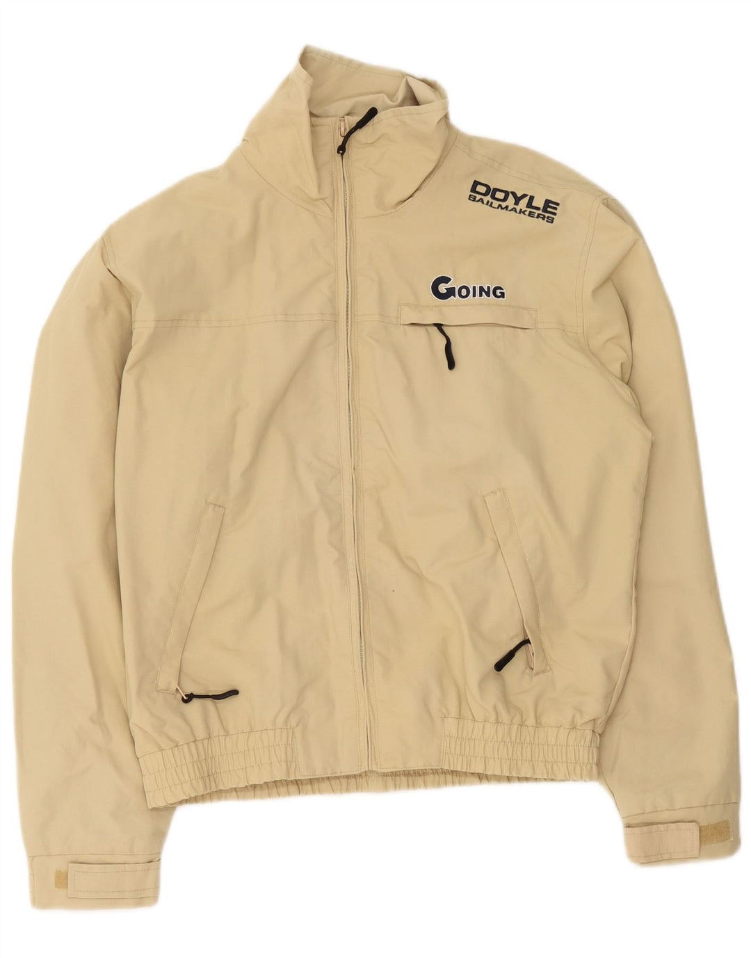 Veste Bomber Graphique Sailmakers Homme UK 34 XS Beige Polyamide