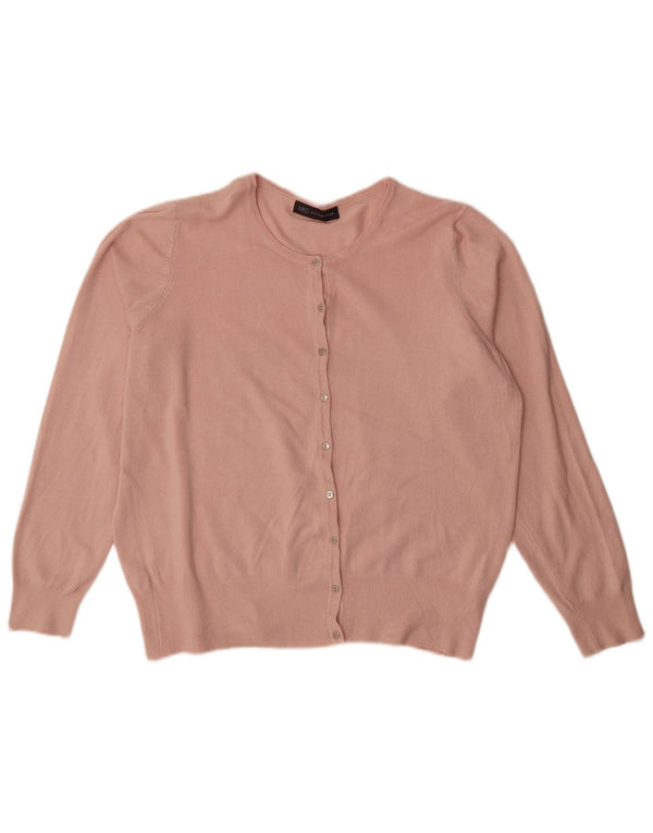 Marks & Spencer Pull Cardigan Femme UK 18 XL Rose Viscose