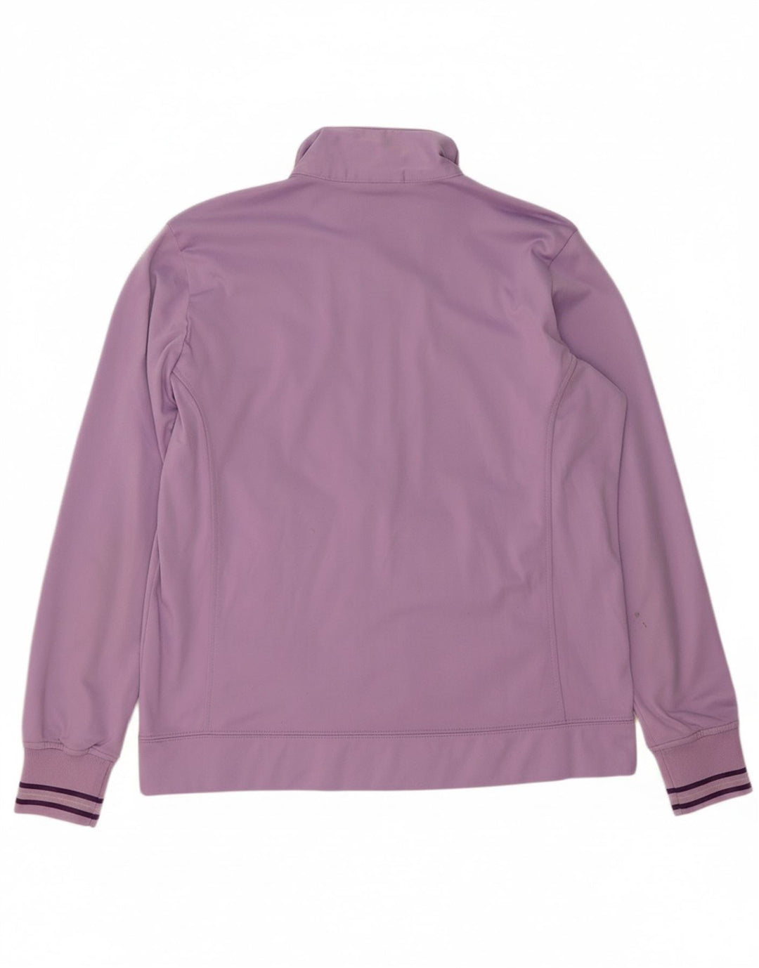 CHAMPION Womens Tracksuit Top Jacket UK 14 Medium Purple Polyester