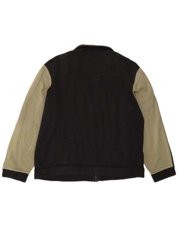 Adidas Veste de survêtement pour homme UK 46/48 XL Noir Colourblock Coton