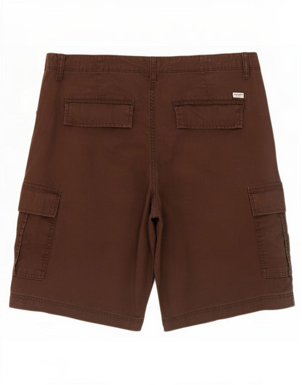 Jack & Jones Short Cargo Homme Large W34 Coton Marron