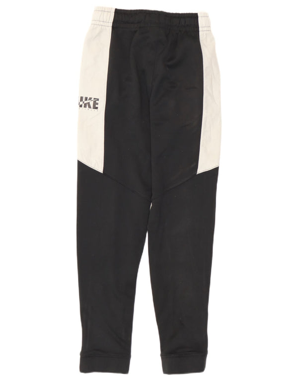 Nike Pantalon de survêtement pour fille 12-13 ans Large Noir Colourblock
