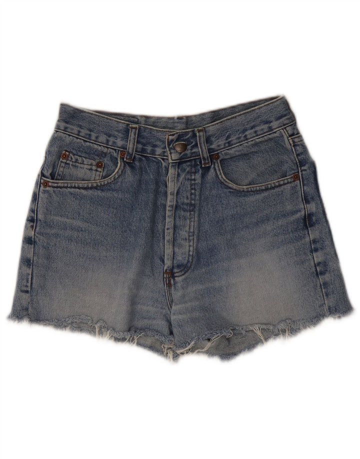 Levi's Short en Jean 501 Femme W28 Bleu Moyen