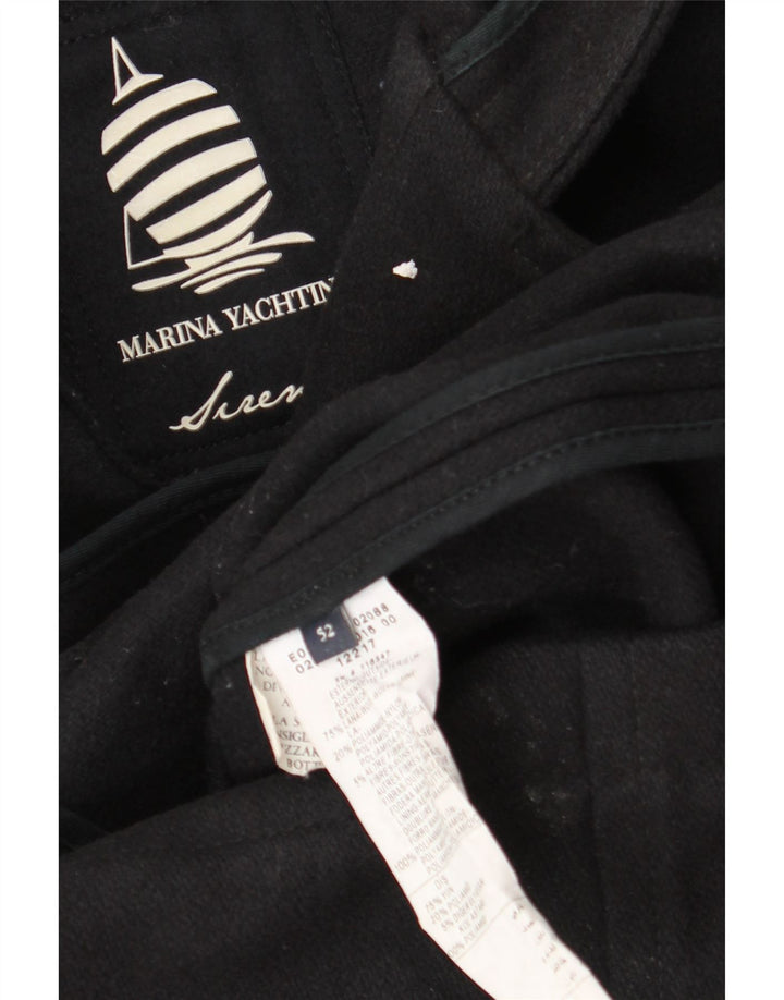 Marina Yachting Duffle-coat à capuche pour homme IT 52 XL en laine noire