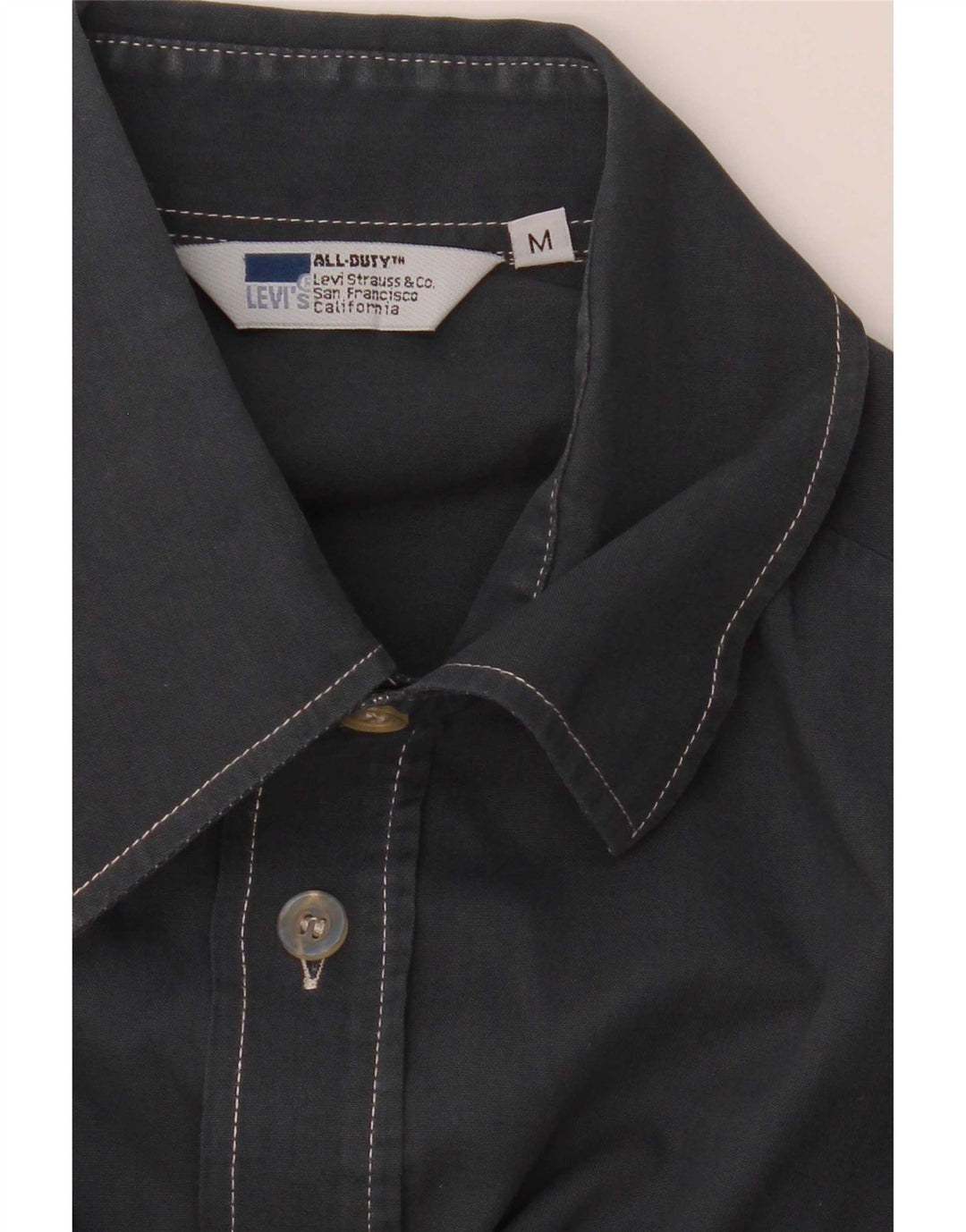 Levi's Chemise à Manches Courtes Homme Gris Moyen