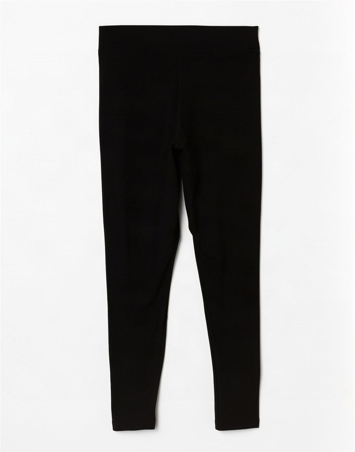 Puma Leggings Femme UK 42 Coton Noir Moyen