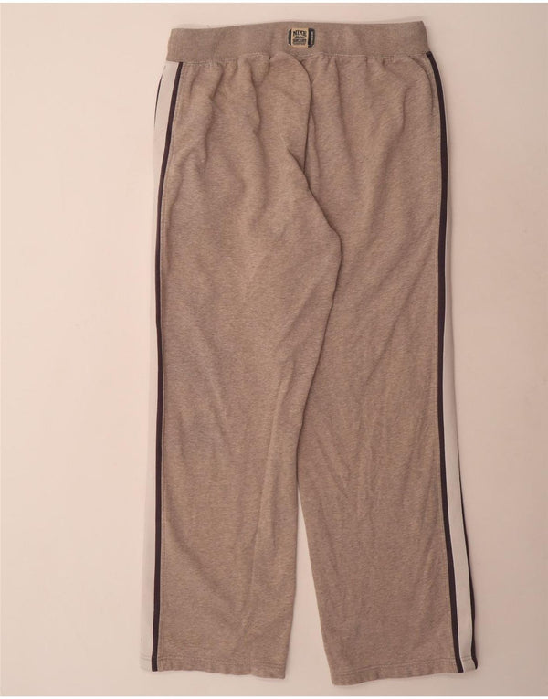 Nike Pantalon de survêtement graphique pour femme UK 20 2XL Gris Coton