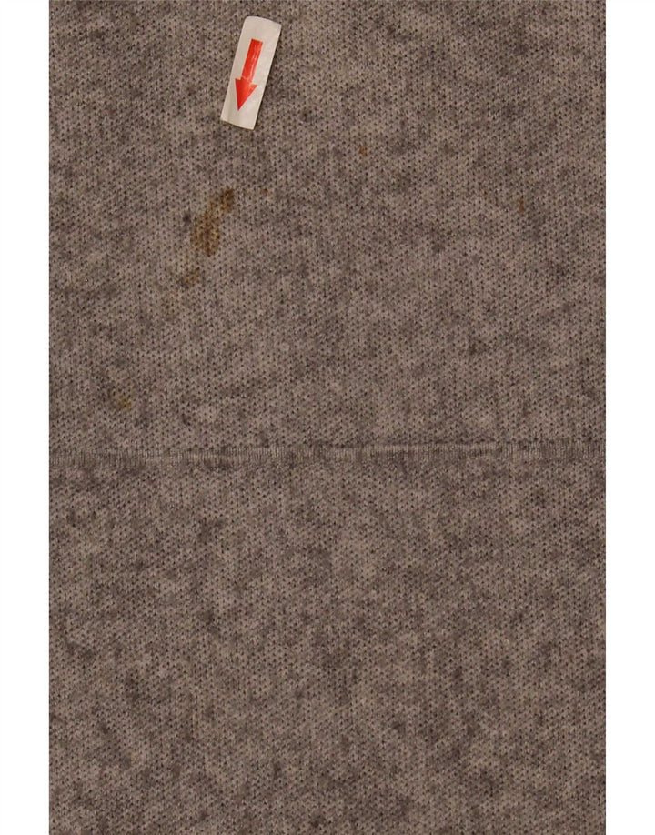 Zara Manteau surdimensionné pour femme UK 10 Petit gris moucheté