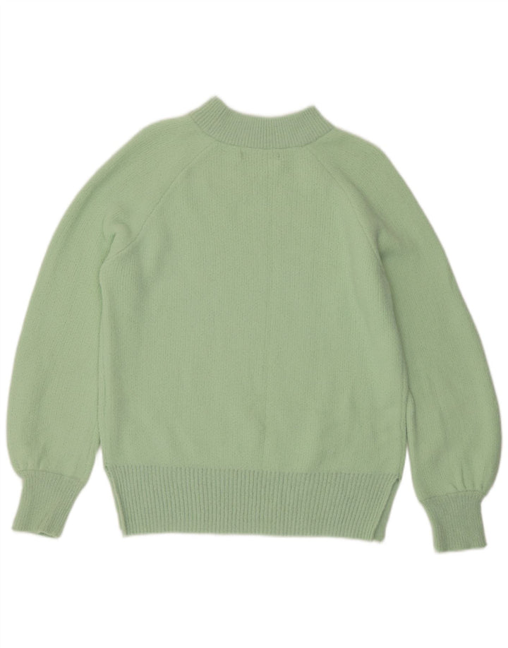 Marks & Spencer Pull col roulé pour femme UK 10 Petit Vert