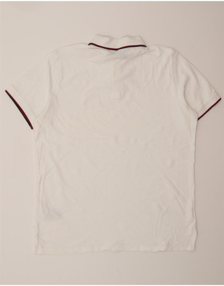 ARMANI EXCHANGE Polo Homme XL Blanc Coton