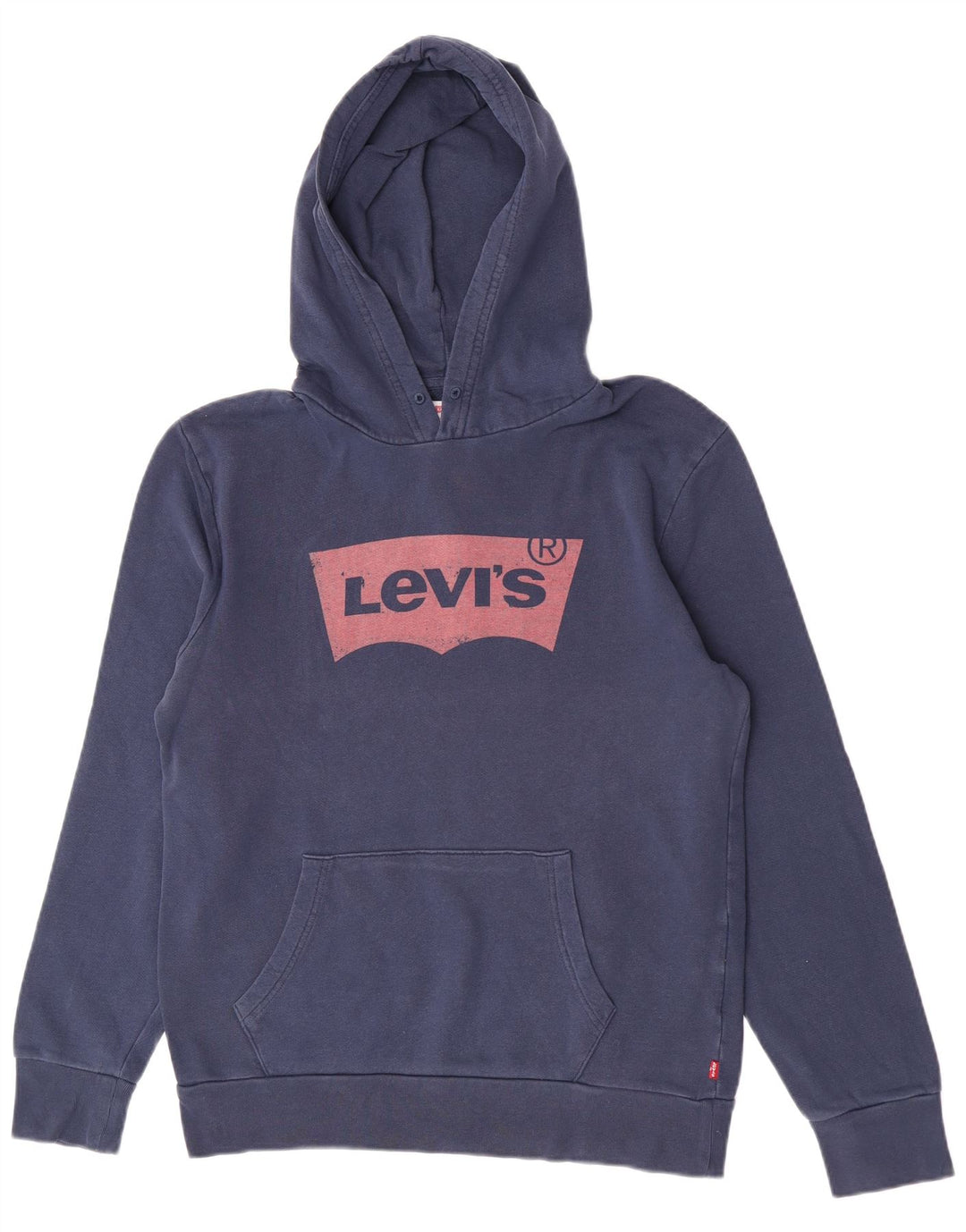 Levi's Pull à Capuche Graphic Homme Bleu Marine Moyen Coton
