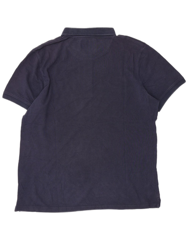 Lyle & Scott Polo Homme XL Bleu Marine Coton
