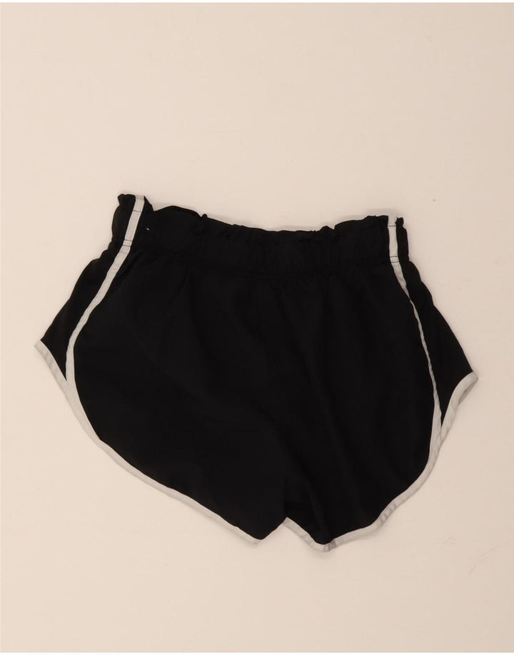 Nike Short de sport Dri Fit pour femme UK 14 Noir moyen Polyester
