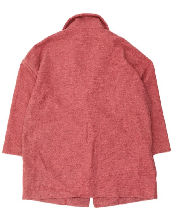 Marks & Spencer Manteau ouvert surdimensionné pour femme UK 20 2XL Rose Polyester
