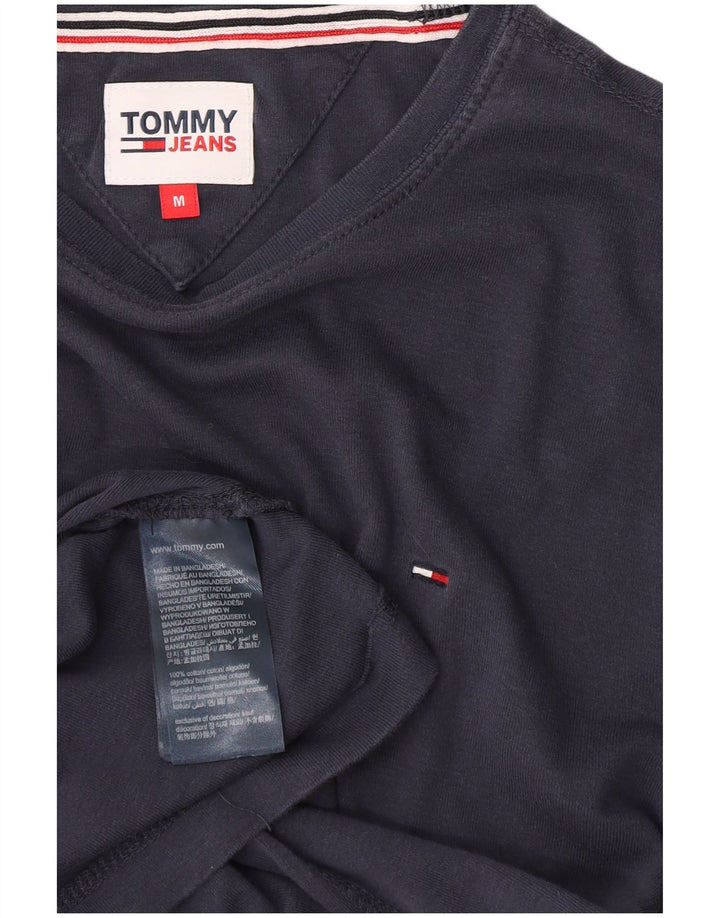 TOMMY HILFIGER Top Homme Manches Longues Bleu Marine Moyen Coton