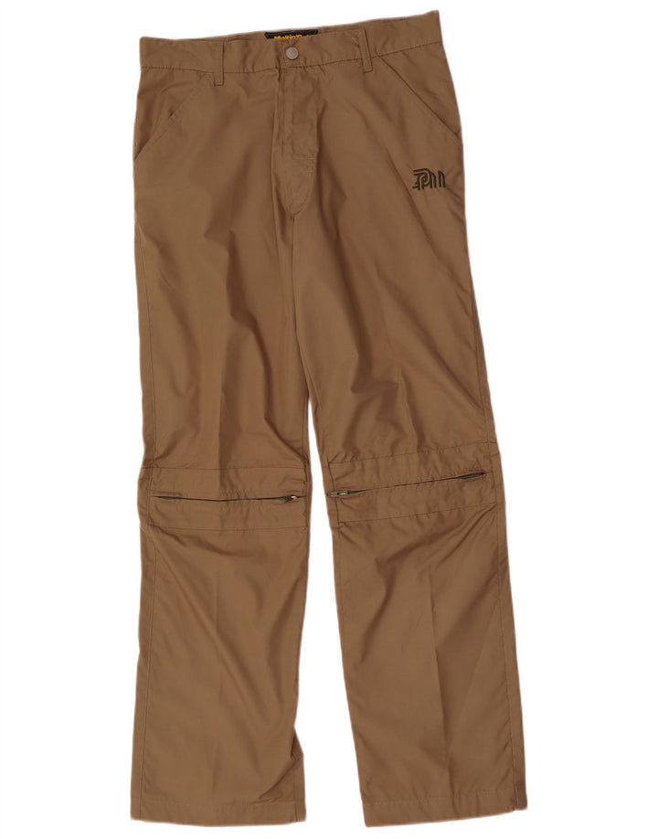 Meltin' Pot Pantalon de Randonnée Droit Homme W33 L32 Beige Polyester