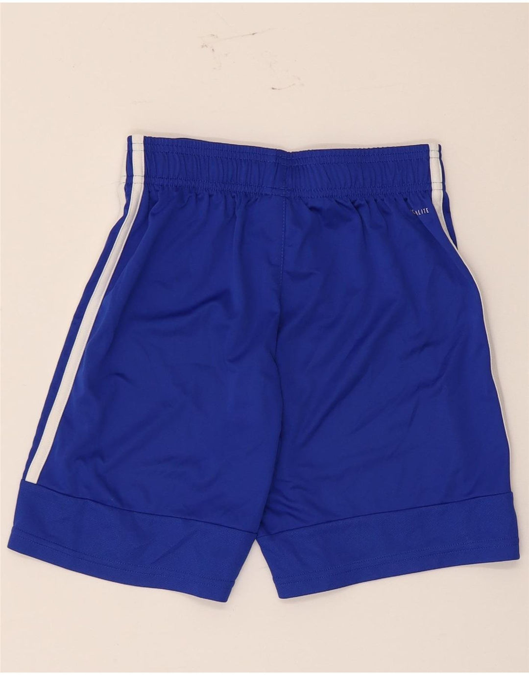 Adidas Garçon Climalite Sport Short 11-12 ans Bleu Polyester