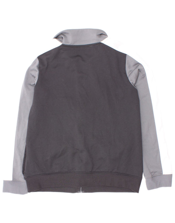 Under Armour Veste de Survêtement Garçon 9-10 Ans Gris Moyen Colourblock