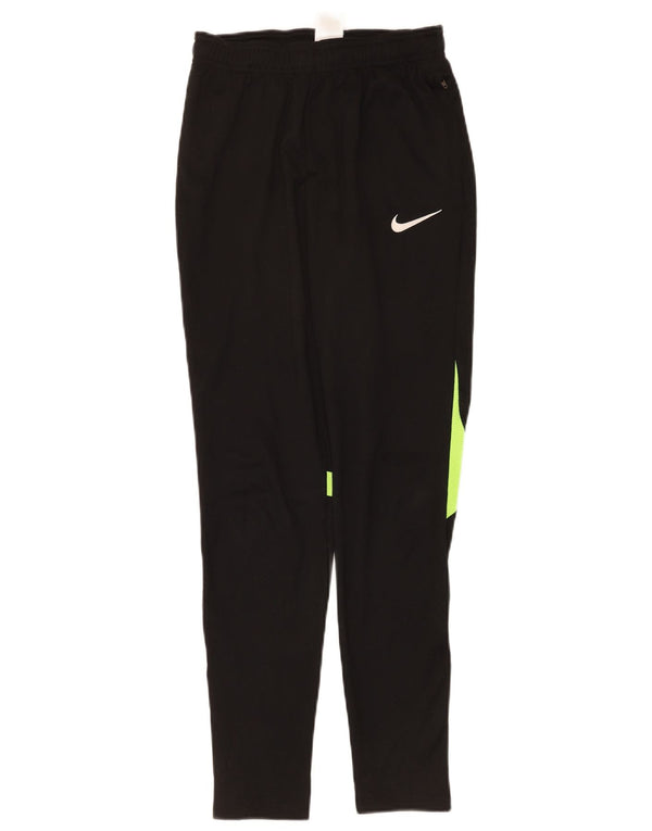 Nike Pantalon de survêtement Dri Fit pour garçon 13-14 ans XL Noir Colorblock